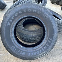 WE INSTALL 4x LIKE NEW Firestone Transforce H/T2 LT 275/70R18 125/122S 10 Ply