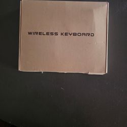 Wireless Keyboard With Touchscreen Mousepad