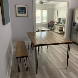 Dining Table And Bench