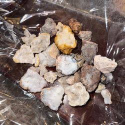 druzy crystal geode gemstones lot