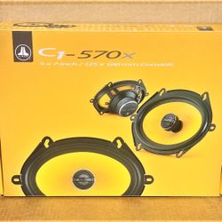 JL Audio C1 Car Speakers Set 5" x 7" 2-Way Coaxial Speaker System 225 Watts C1-570X 🚨 Payment Options Available 🚨 No Credit Needed 🚨 