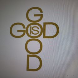 God Is Good Vinyl Sticker Decal 