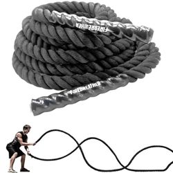 Battle Rope for Home Gym Workout, Exercise Training Equipment