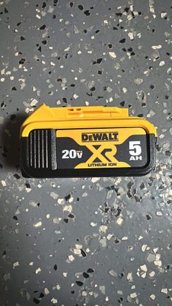 New Dewalt Battery 5 Xr  Genuine 