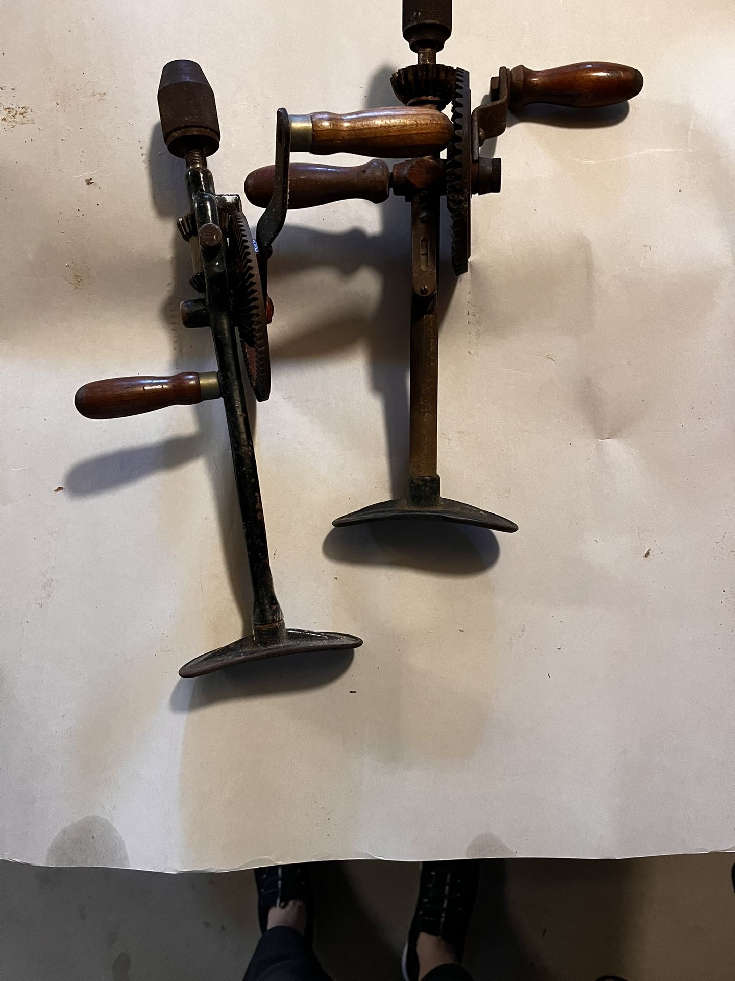 Assorted hand crank drills $20 each