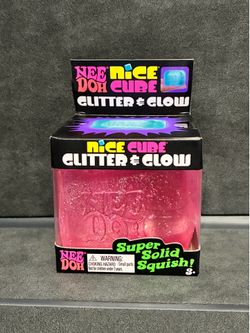 Needoh Nice Cibe: Glitter & Glow PINK
