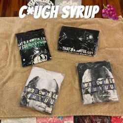 Awful Lot Of Cough Syrup Hoodies 