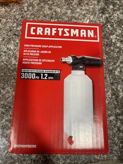 Craftsman High Pressure Soap Applicator 