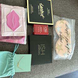 Brand New Makeup Pallets And Lip Masks Etc 