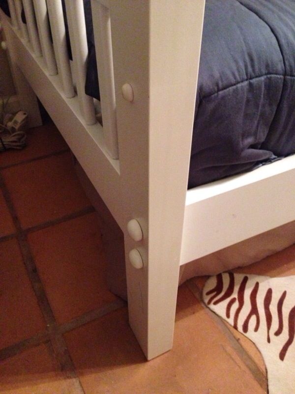 White wood Twin Size Bed - Pier 1 Kids