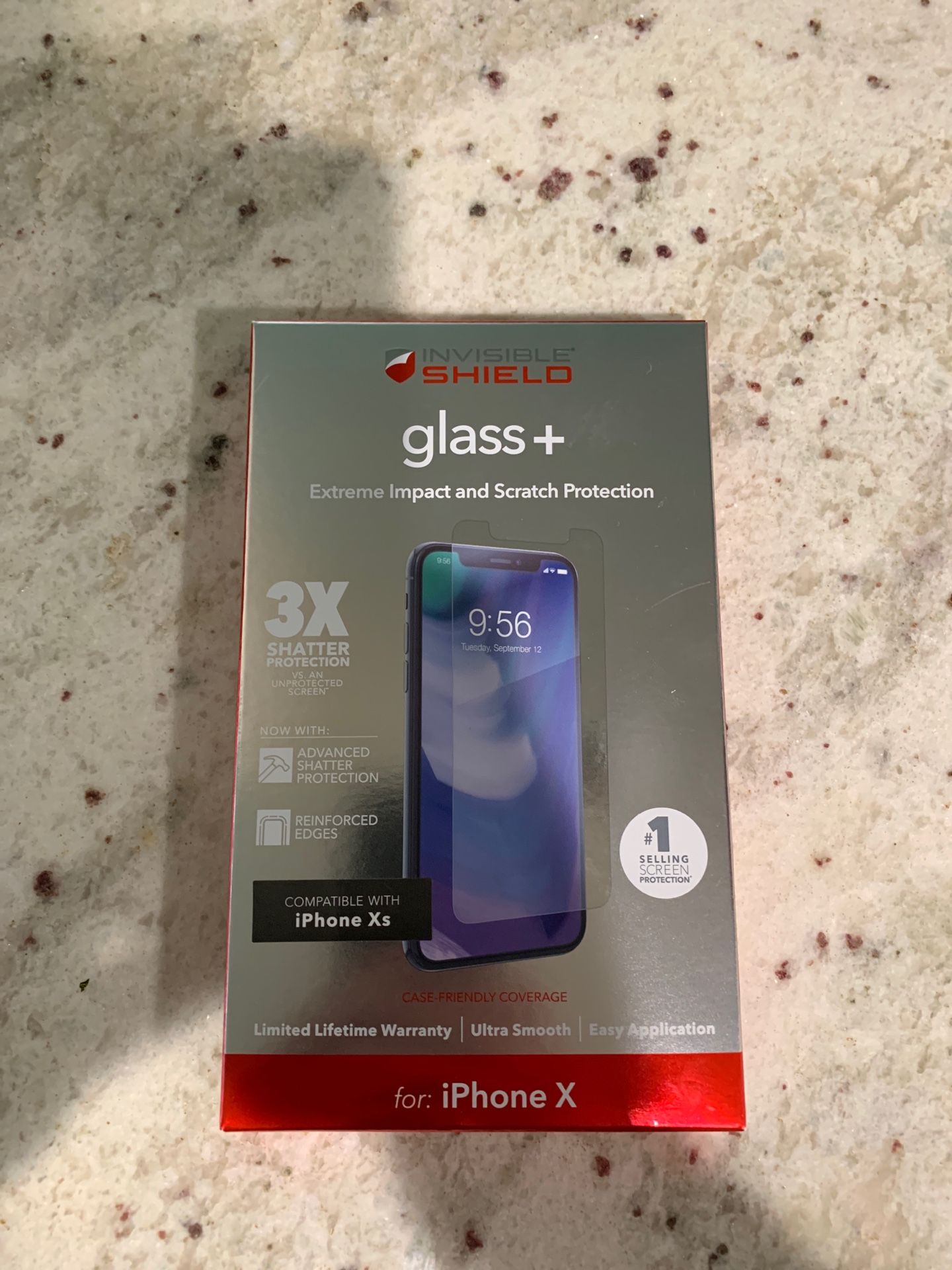 iPhone X invisible shield