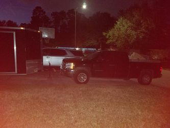 2012 chevy silverado LT 2018 6*12 trailer