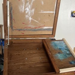 Pochade painting box easel