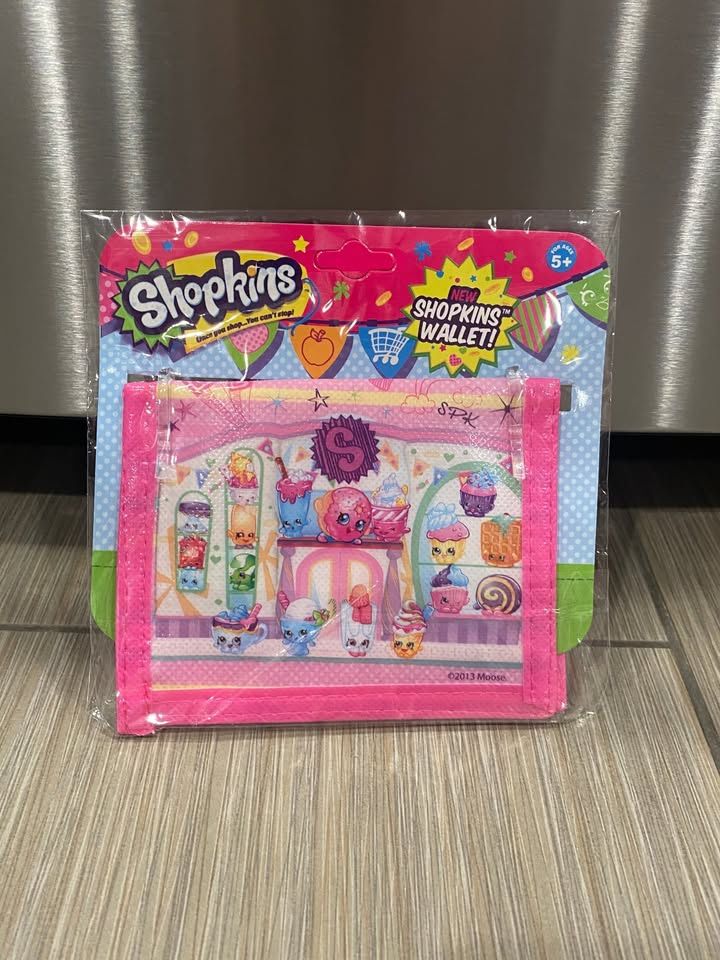 Shopkins kids wallet
