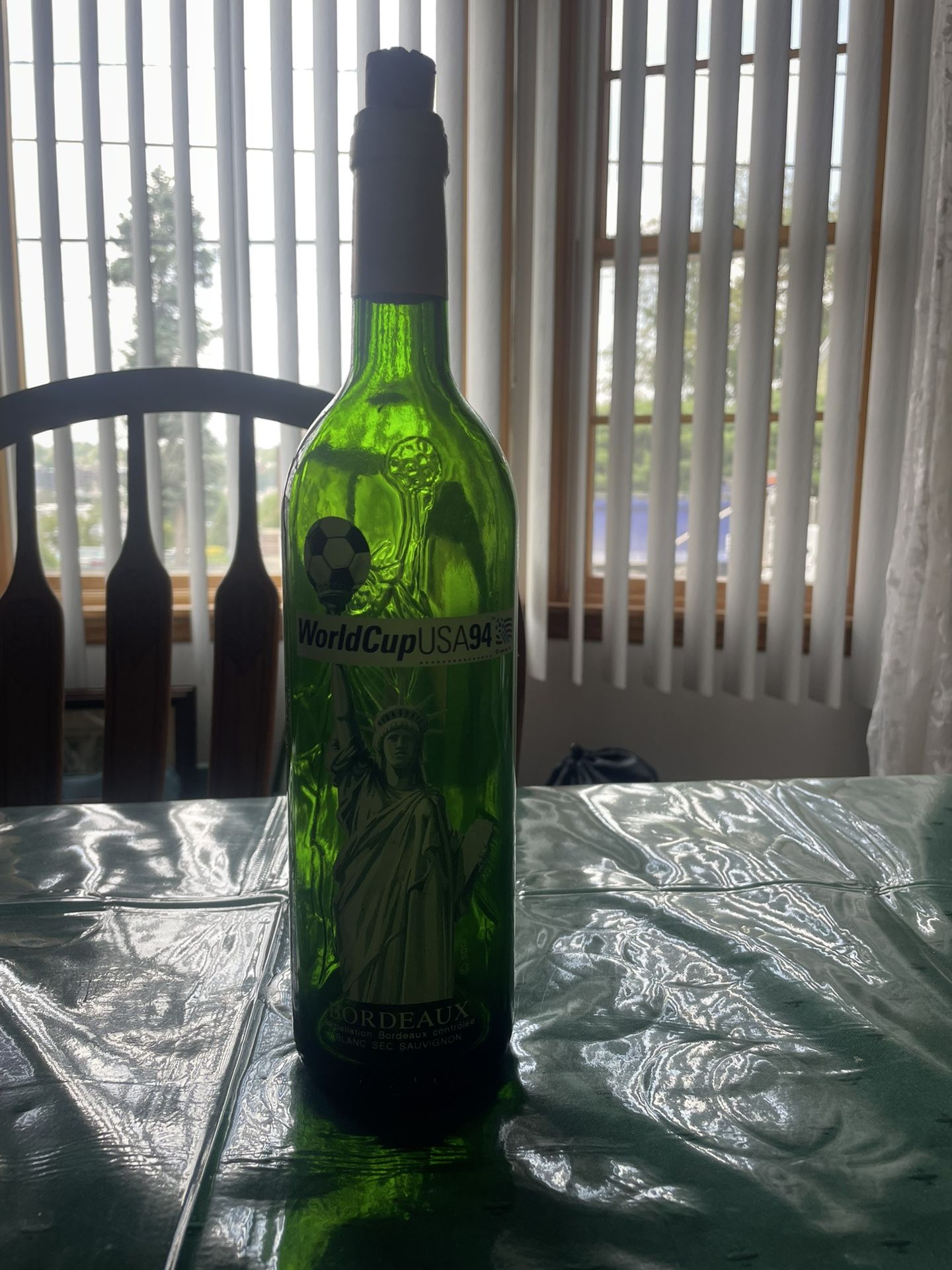 1994 World Cup Bordeaux Wine Bottle