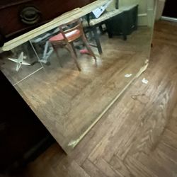 Large Vintage Mirror 