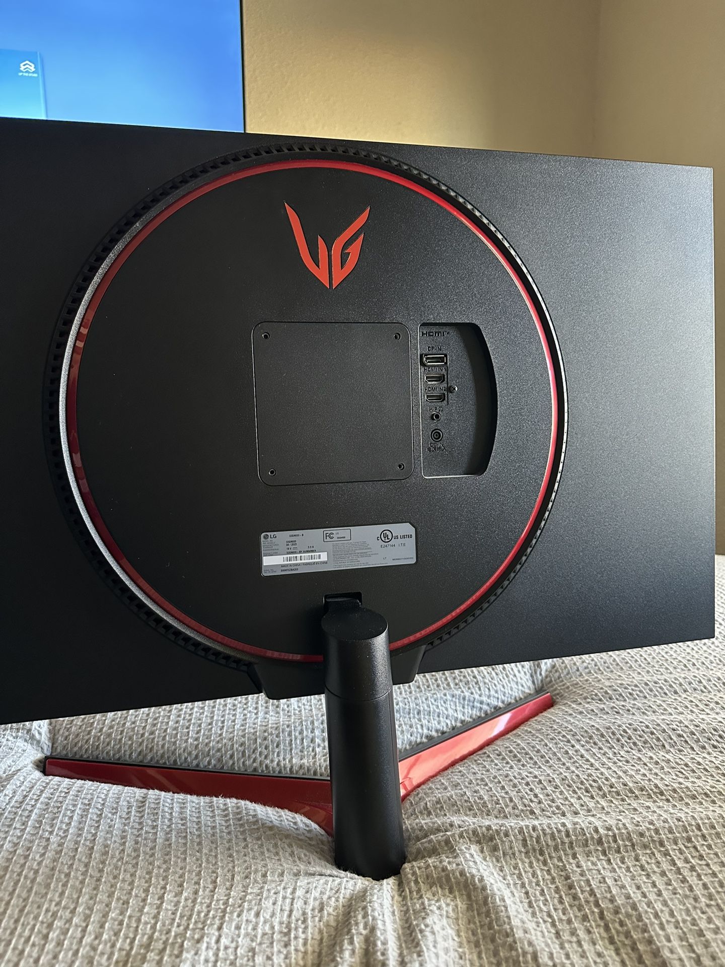 LG 32” Gaming Monitor