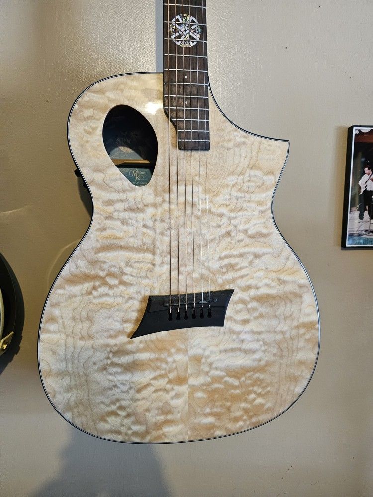 Michael Kelly Forte Port Acoustic Electric Guitar Quilted Maple