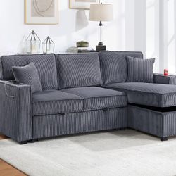 Convertible Sectional 5 Colors Available (Take It Home In Payments/Llevalo A Casa En Pagos)