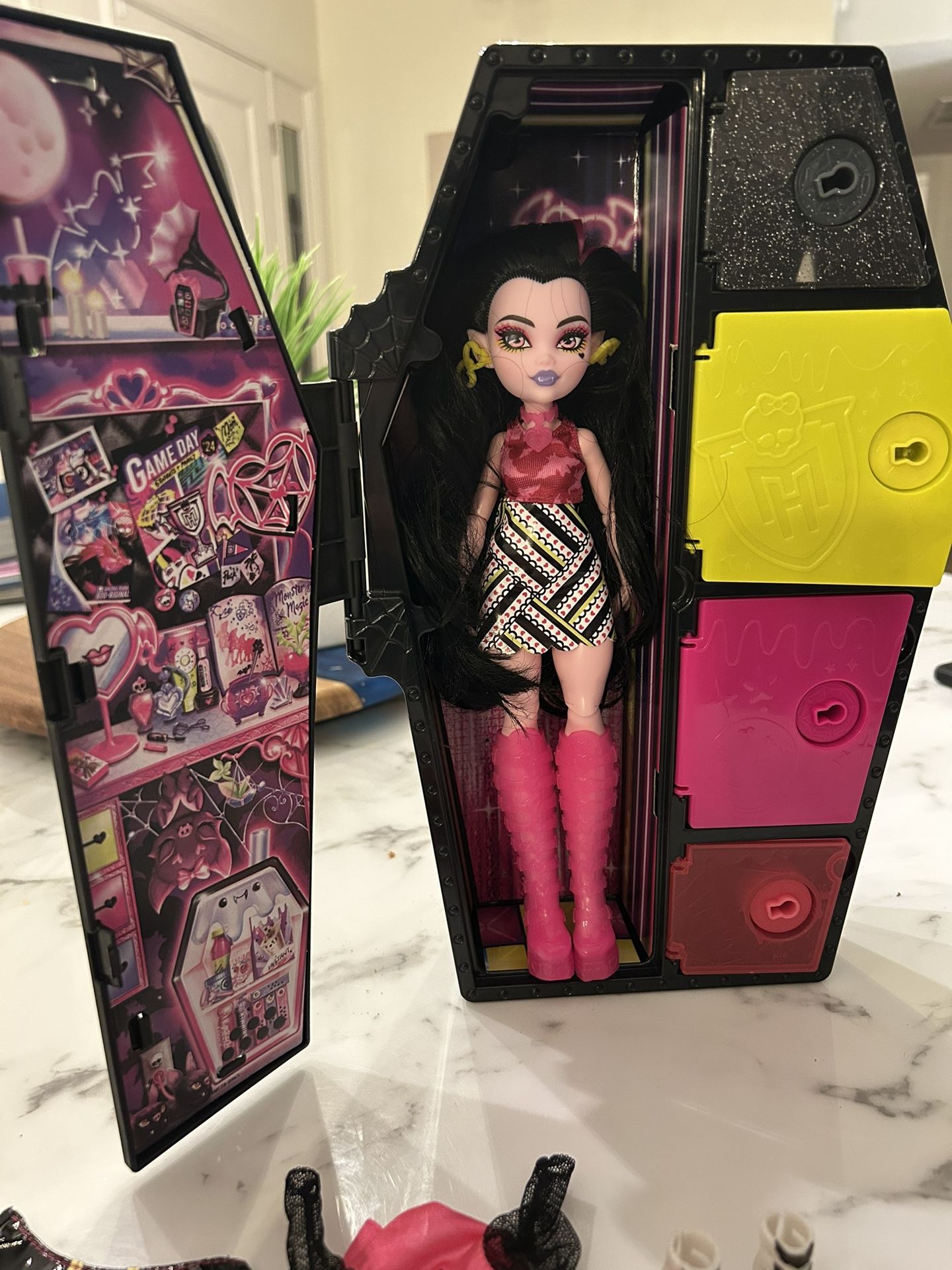 Monster High Doll With Locker