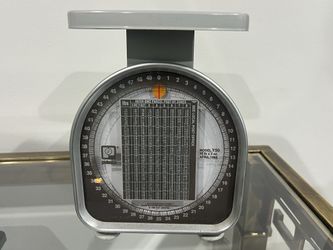 Vintage Postal Scale — Perfect for Home Decor, Plant Stand, or Display Accent