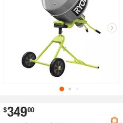 Ryobi Electric Cement Mixer