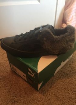 Women's Puma Fur Lace up