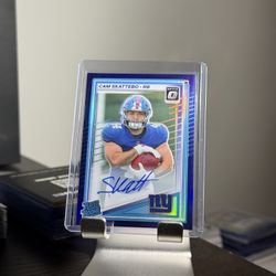 Prizm Cam Skattebo Rated Rookie Auto /50