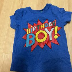 Birthday Boy Cotton Tshirt