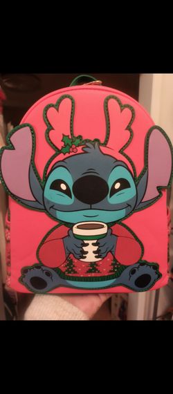Loungefly Disney Hot Cocoa Stitch Mini Backpack