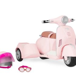 Our Generation Ride Along Scooter & Accessory set