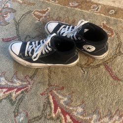 Black Converse Shoes 9 Inches (unisex)