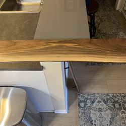 Live Edge Black Walnut Shelf Shelves. Handmade. 