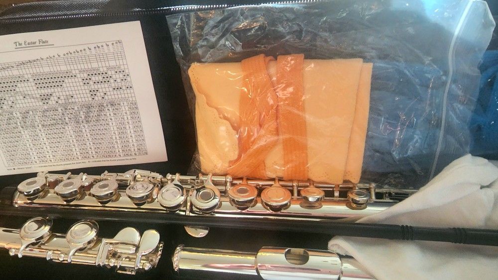 Eastar C Flutes Open Hole 16 Keys Flute 
