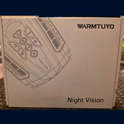 Night Vision Goggles, 4K Binoculars with Camera, 3.5" HD Display and 32GB TF Card, 9 Gear Night Vision, 10X Digital Zoom, 4000mAh Battery Nightvision