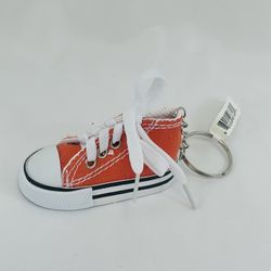 Brand New Orange Sneaker Keychain