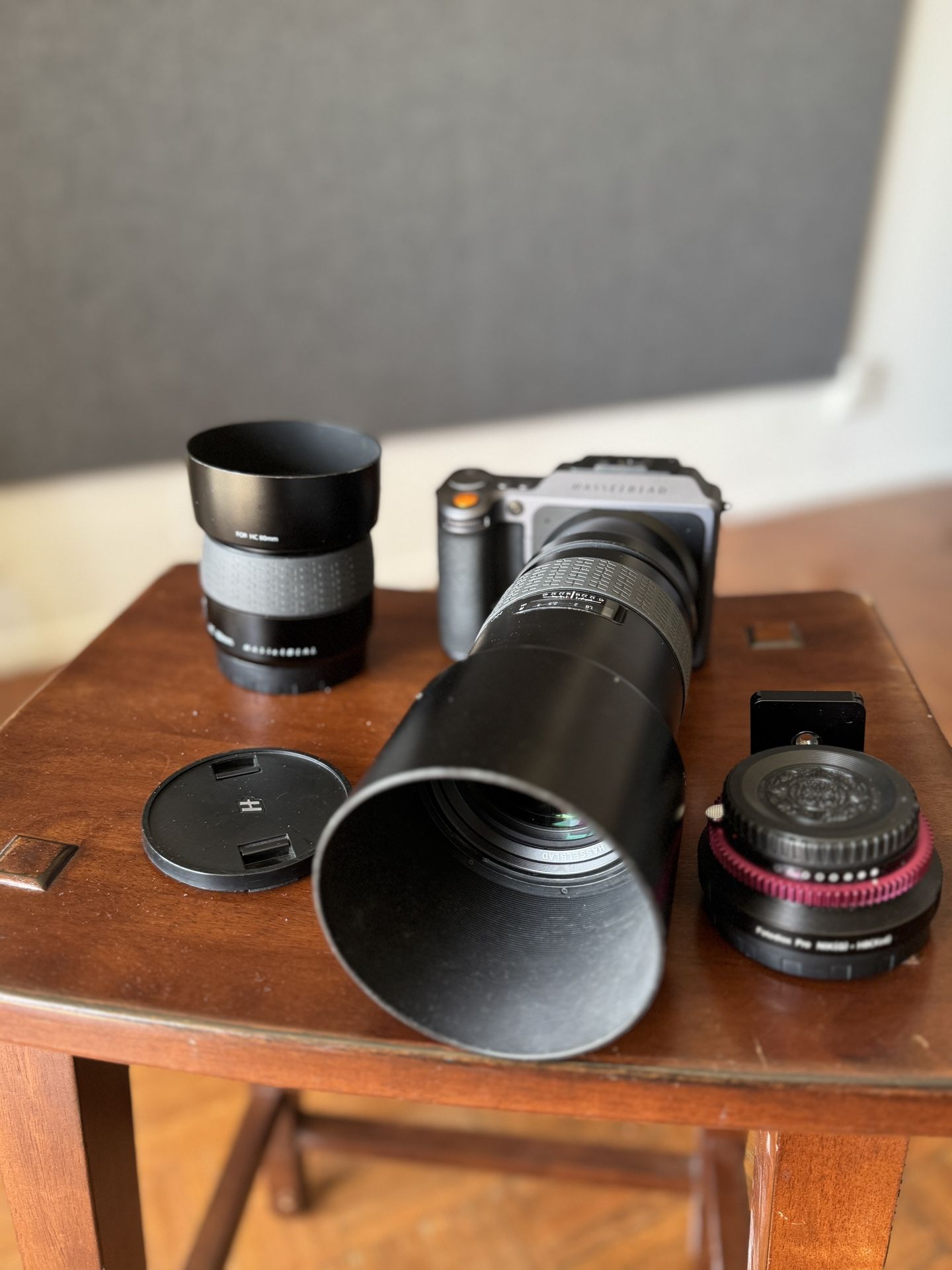 Hasselblad X1D II With 80 & 150 Hc Lens Xh Adapter And Nikon F To X1d