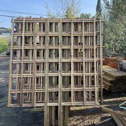 5’ X 5’ Wooden Trellis 