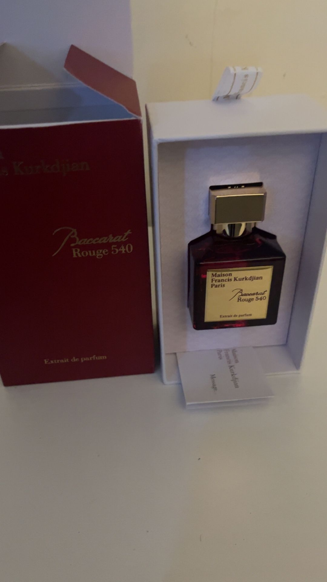 bacarrat rouge 540