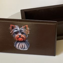 Small Hand Crafted Wooden Trinket Box