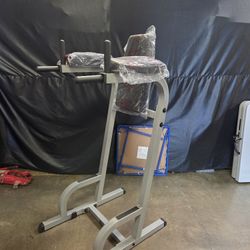 New.. Body Solid Vertical Knee Raise Dip Machine