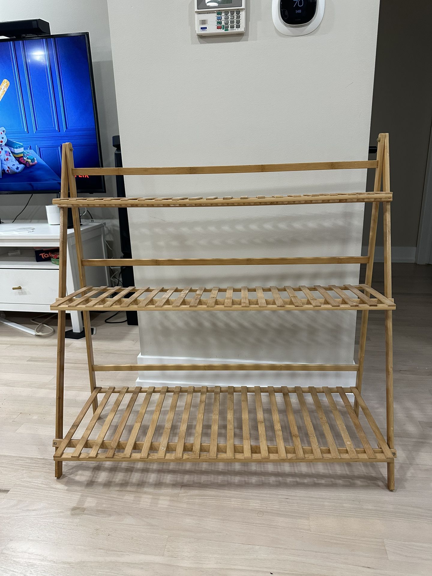 Bamboo 3 Tier Plant Stand