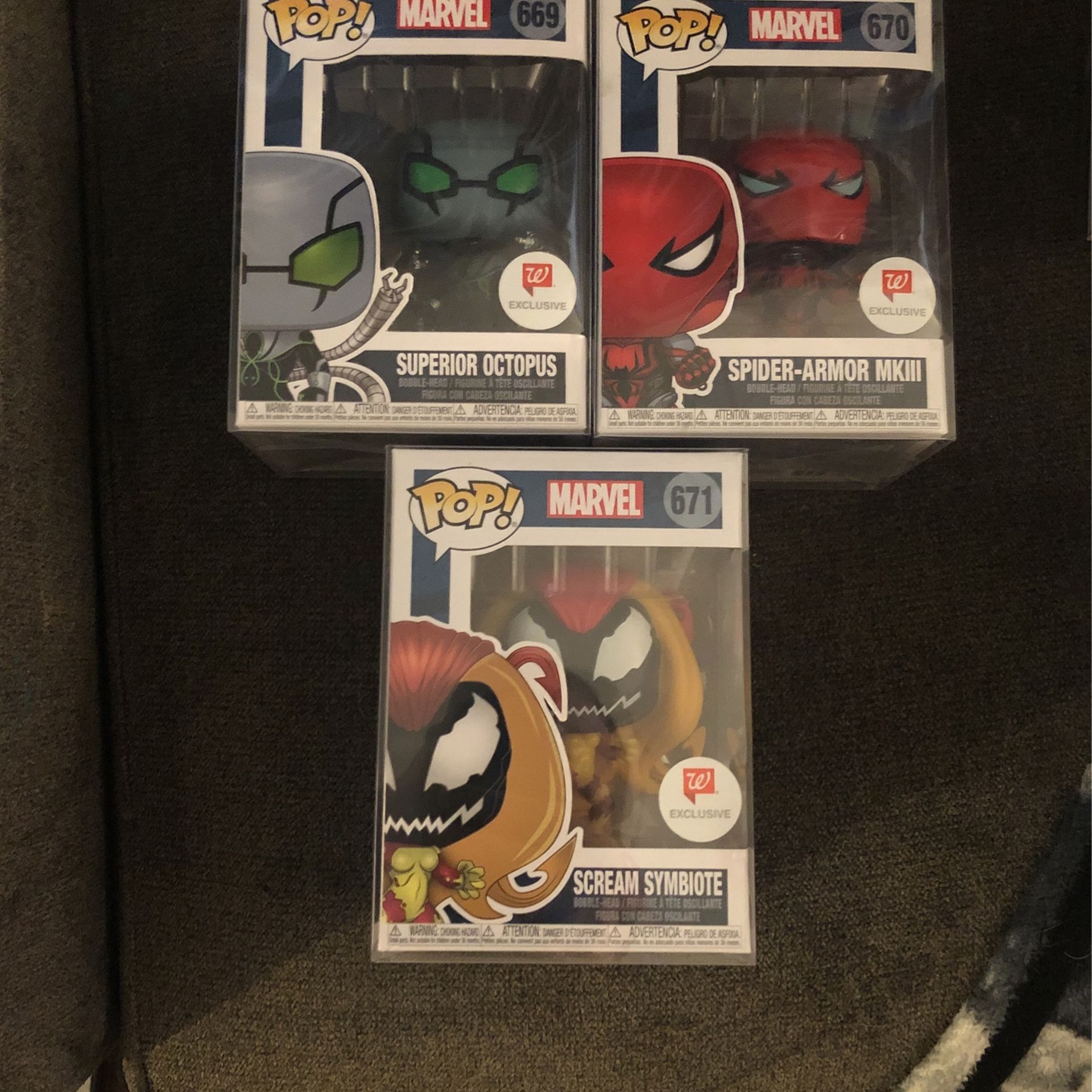 Marvel Universe 3-piece Funko Pop Bundle