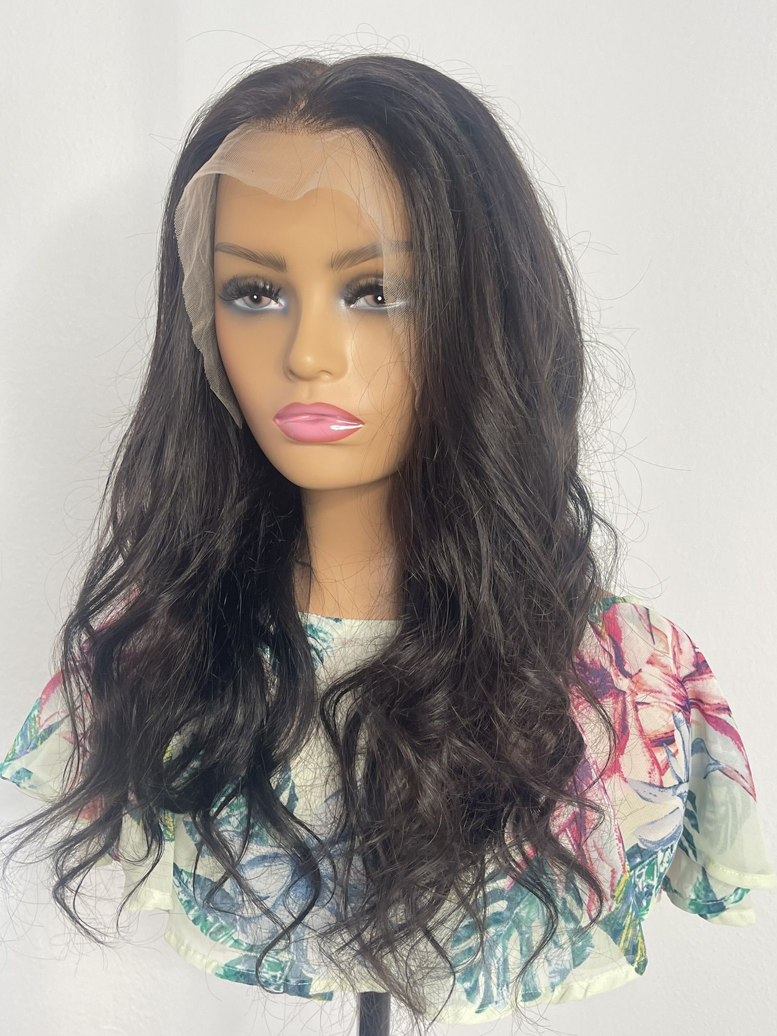 100% Human Hair Lace Front Wig 