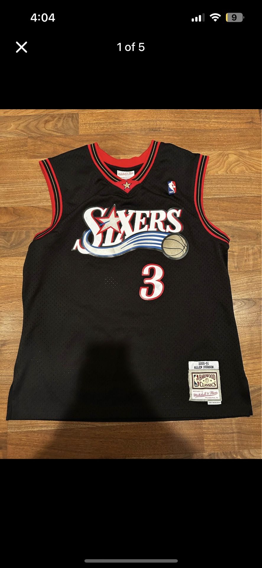 Allen Iverson Jersey 2000-01