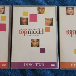 America's Next Top Model Cycle One 3 DVD Set 2003 Open Box READ BELOW