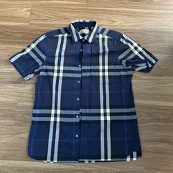 Burberry Button Up Shirt Size Large 