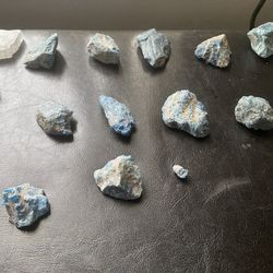 Assorted Blue Apatite Crystal