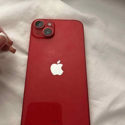 Red iPhone 14 Plus 128gb 