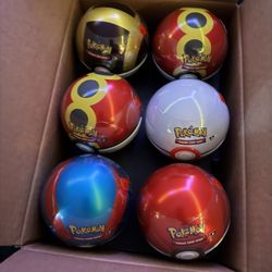 6 Pack Pokeballs